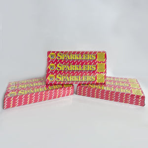 Case of 10 inch sparklers for party