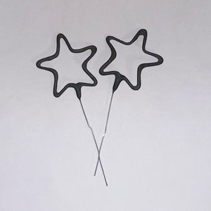 Star sparklers create a magical and enchanting atmosphere