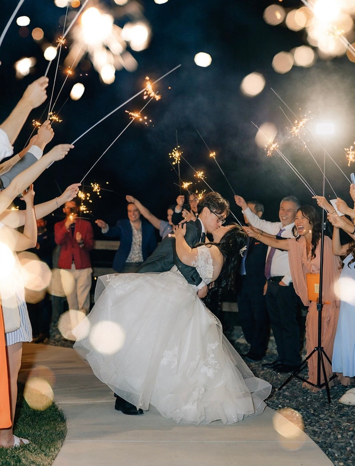 Beyond the Bouquet: Creative Wedding Send-Off Ideas with Sparklers and More