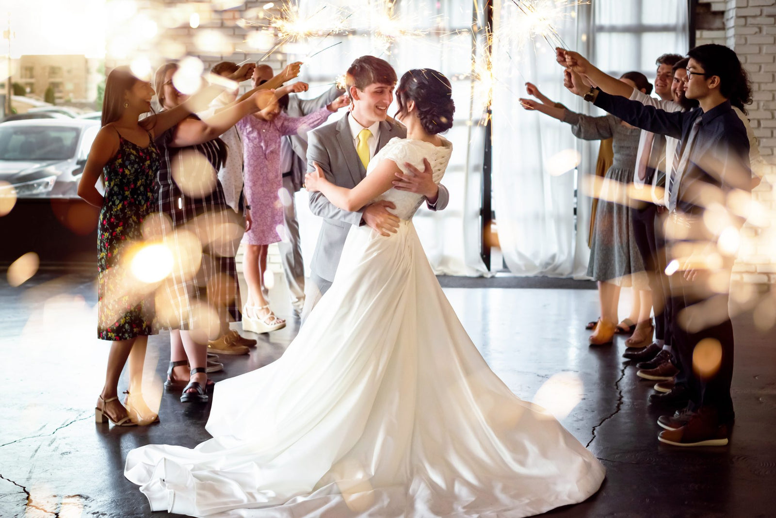 Unique Uses for Sparklers at Weddings