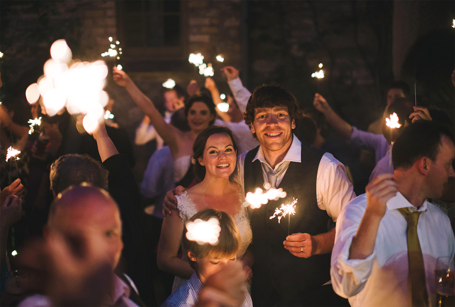 Safety tips for having a sparkler send off at your wedding