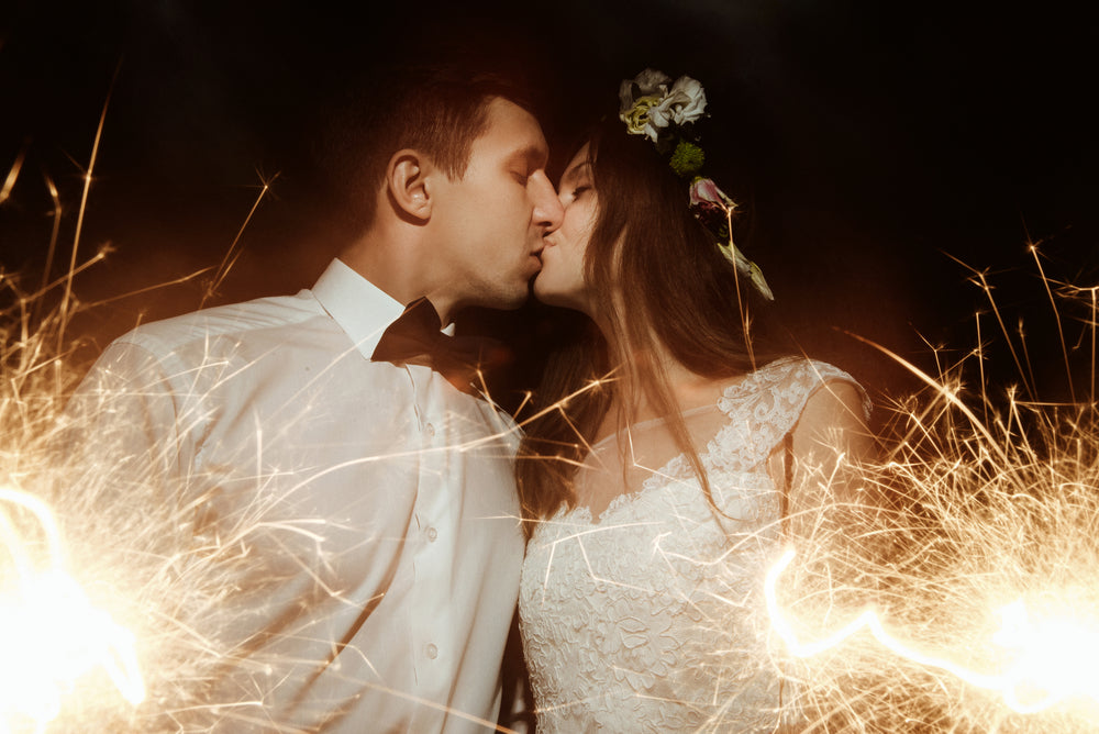 Creative Ways To Use Sparklers at A Wedding