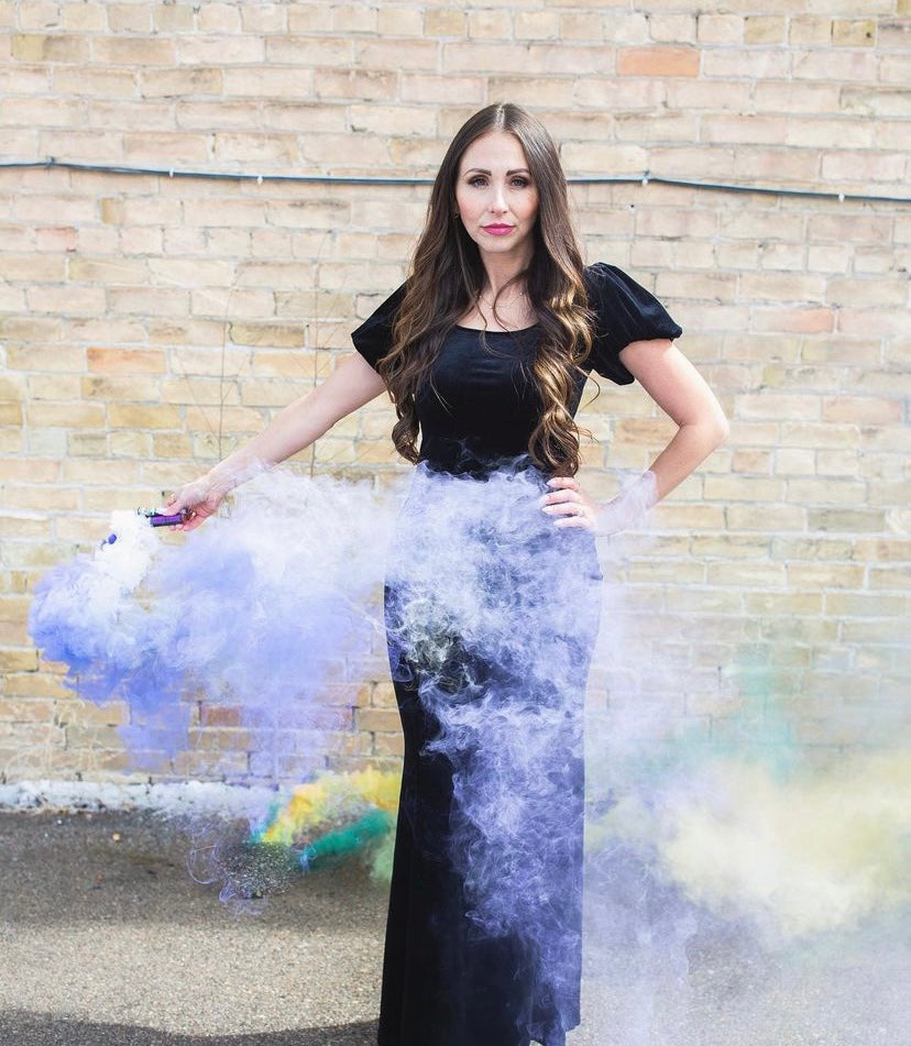 Purple Smoke Bombs-4 Pack-Halloween Photography Add-On
