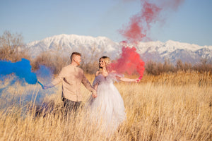 10-Pack Color Smoke Bombs – 30-Second Burn, Perfect for Photos, Parties & Gender Reveals (Save $5!)