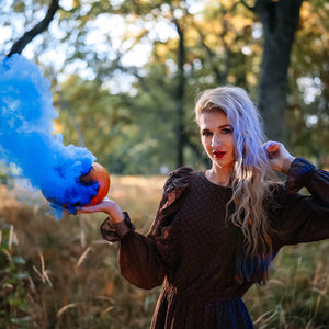 10-Pack Color Smoke Bombs – 30-Second Burn, Perfect for Photos, Parties & Gender Reveals (Save $5!)