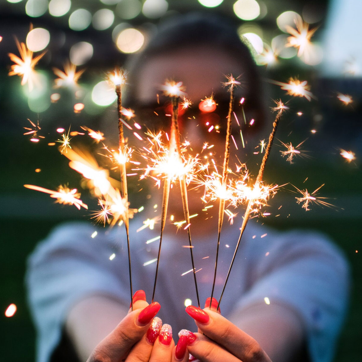 10-Inch Colored Sparklers | Diwali Festival | Utah Sparklers