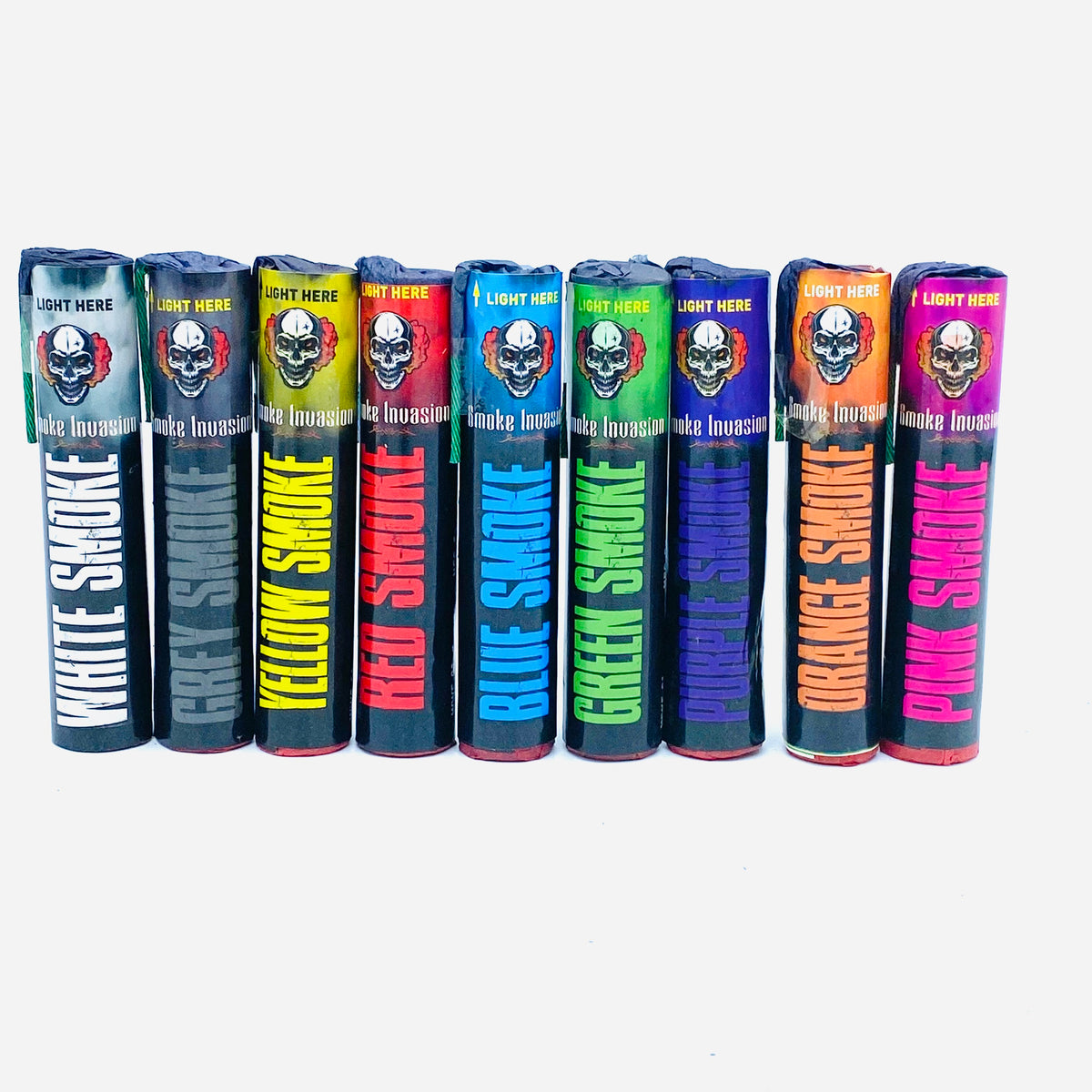 Smoke bombs for photography lasting 35 seconds 