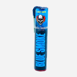 Blue color smoke bombs